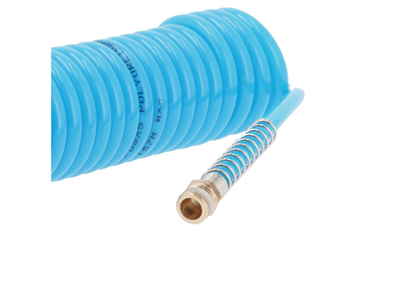 Spiral Air Hose Bar M X Mm Pu With Set Of Couplings And