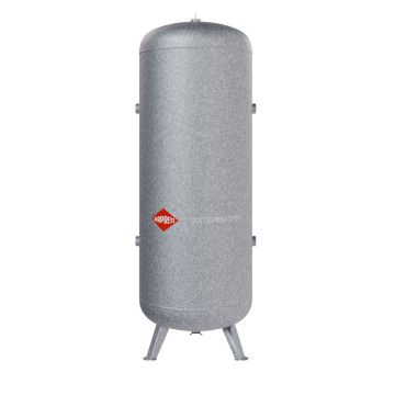 Air receiver 1000 L 12 bar vertival galvanized