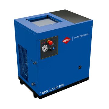 Screw Compressor APS 5.5 GO IVR 5.5 HP / 4 kW 10 bar 498 l/min