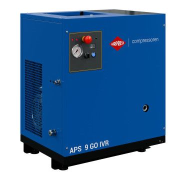 Screw Compressor APS 9 GO IVR 10 HP / 7.5 kW 10 bar 264 - 798 l/min