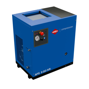 Screw Compressor APS 9 GO IVR 10 HP / 7.5 kW 10 bar 848 l/min