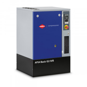 Screw compressor APS Basic 4 G2 IVR 10 bar 4 HP / 3 kW