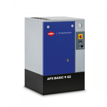 Screw Compressor APS 9 Basic G2 10 bar 10 hp/7.5 kW 984 l/min