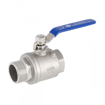 Ball valve 1 1/2" female/male