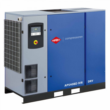 Screw Compressor APS 40BD IVR Dry 13 bar 40 hp/30 kW 1000-5800 l/min
