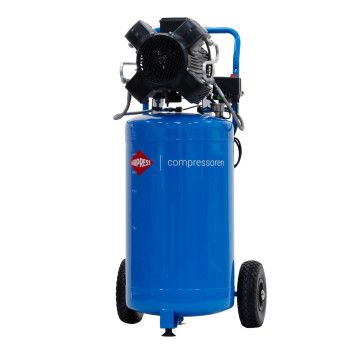 Standing oil-free piston compressor LMVO 90-440 10 bar 3 HP / 2.2 kW 350 l/min 90l