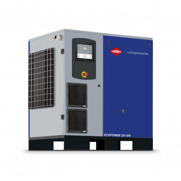 Screw compressor EcoPower 29 IVR 13 bar 30 HP/22 kW 3053 - 3927 l/min