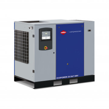 Screw compressor EcoPower 25 Dry 10 bar 25 HP/18.5 kW 2917 l/min