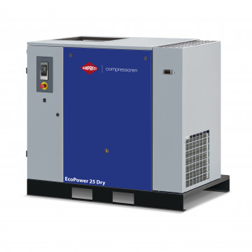 Screw compressor EcoPower 25 Dry 10 bar 25 HP/18.5 kW 2700 l/min