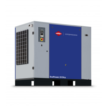 Screw compressor EcoPower 25B Dry 10 bar 25 HP/18.5 kW 2700 l/min