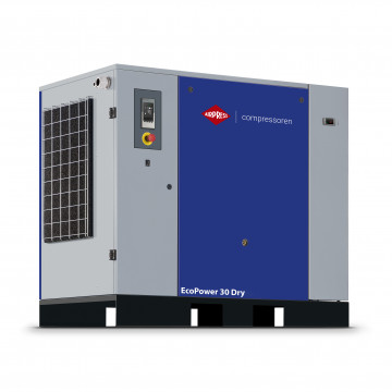 Screw compressor EcoPower 30B Dry 10 bar 30 HP/22 kW 3216 l/min
