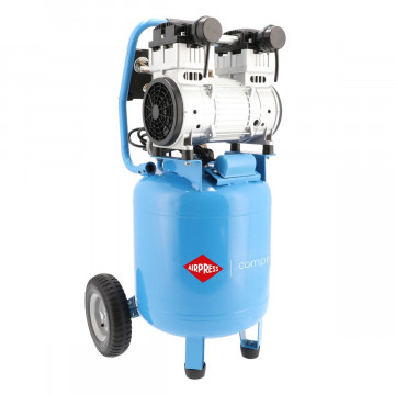 Standing silent oil free Compressor LMVO 40-250 8 bar 2 hp/1.5 kW 150 l/min 38 l