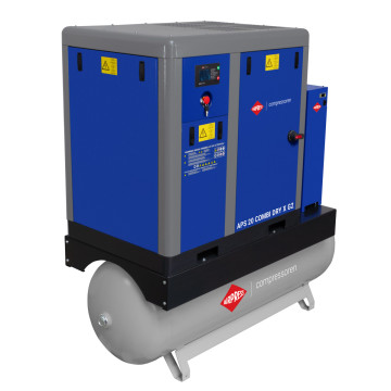 Screw Compressor APS X 20 Combi Dry G2 10 bar 20 HP/15 kW 1900 l/min 500 l