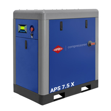 Screw compressor APS X 7.5 10 bar 7.5 HP / 5.5 kW 690 l/min