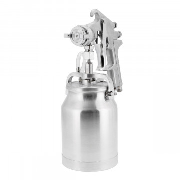Spray gun with stainless steel needle and nozzle 1.8 mm