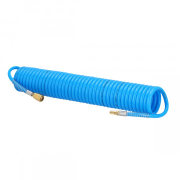 Spiral air hose 10 m 12 x 8 mm