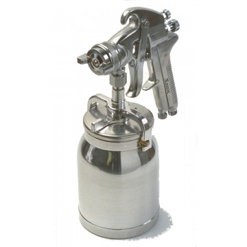 Professional Paint spray gun 1.7 mm nozzle 3.1-4.8 bar 225-335 l/min 1/4" with stopper