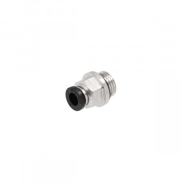 Push in fitting straight 6 mm x 1/4" male