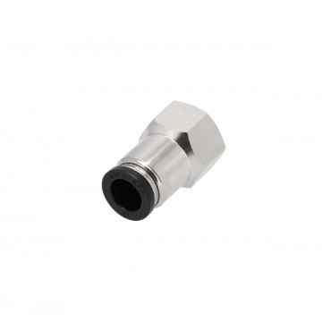 Quick connection fitting straight 10 mm x 3/8" female