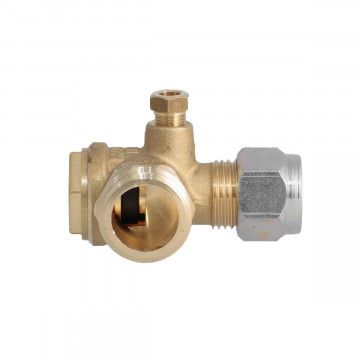 Non-return valve 3/4" x 1/2" x 1/8"