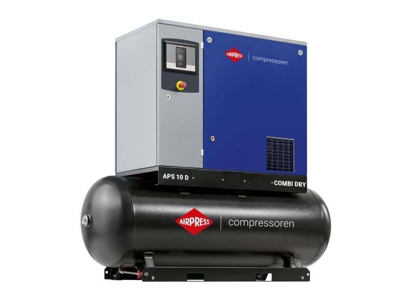 Screw Compressor APS 10D Combi Dry G3 10 bar 10 hp / 7.5 kW 1133 l/min 500 l