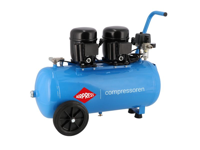 Compressor L 100-50 8 bar 1 hp/0.74 kW 80 l/min 50 l
