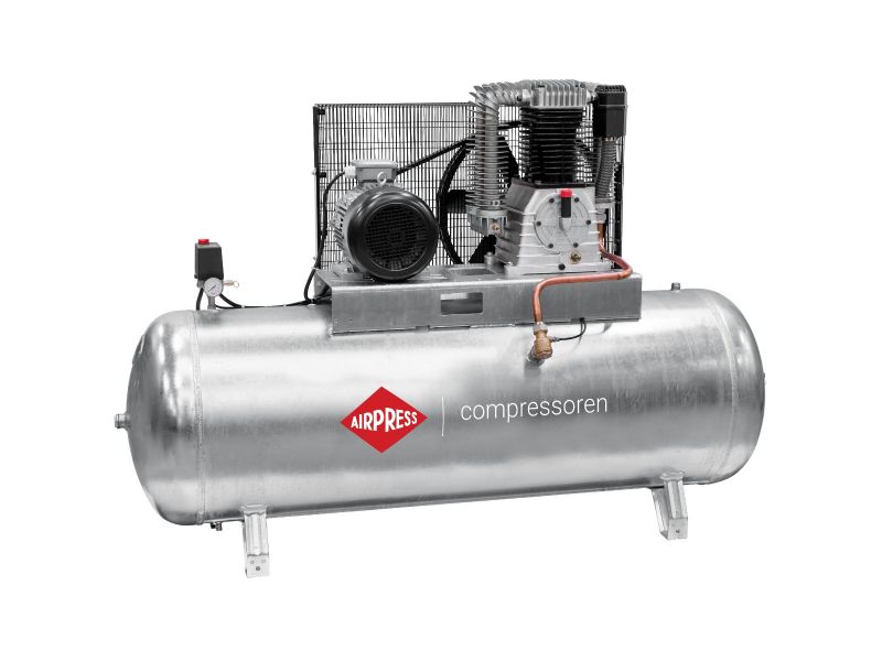 Compressor G 1500-500 Pro 11 bar 10 hp/7.5 kW 859 l/min 500 l galvanized