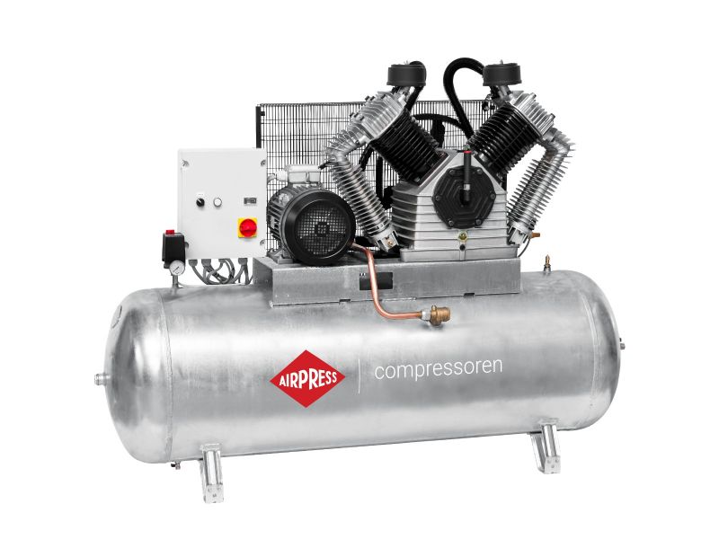 Compressor G 2500-500 SD Pro 11 bar 20 hp/15 kW 1700 l/min 500 l galvanized star delta switch