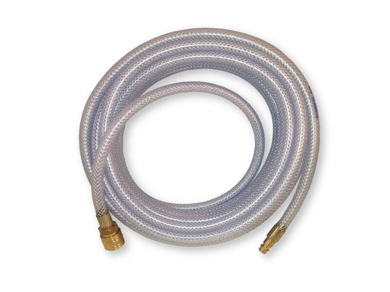 Air hose Euro 20 bar 20 m 13 x 8 mm PVC braided nylon