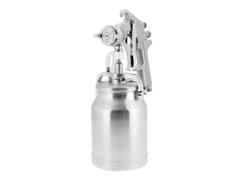 Spray gun with stainless steel needle and nozzle 1.8 mm