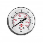 Pressure gauge 1/4" 16 bar rear connection 40 mm