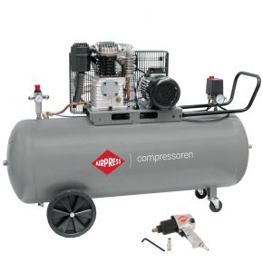 Compressor HK 425-200 10 bar 3 hp/2.2 kW 317 l/min 200 l + 45470