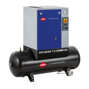 Screw Compressor APS 7.5 Basic G2 Combi 10 bar 7.5 hp/5.5 kW 780 l/min 200 l