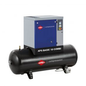 Screw Compressor APS 10 Basic Combi 8 bar 10 hp/7.5 kW 1140 l/min 500 l