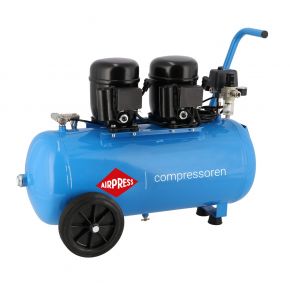 Compressor L 100-50 8 bar 1 hp/0.74 kW 64 l/min 50 l