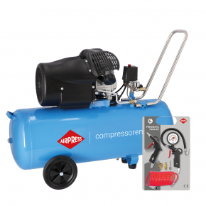 Compressor HL 425-100V 8 bar 3 hp/2.2 kW 260 l/min 100 l Plug & Play