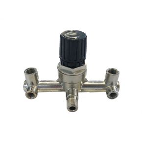 Pressure regulator/casting for various compressors