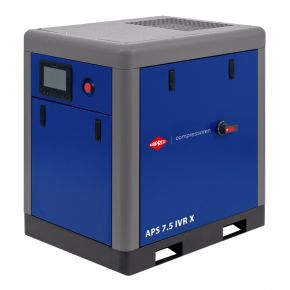 Screw Compressor APS 7.5 IVR X 10 bar 7.5 hp/5.5 kW 290-690 l/min