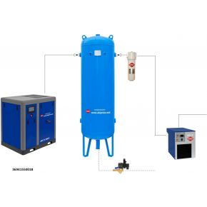 Compressed air treatment set APS 15 X IVR / 500 / 18