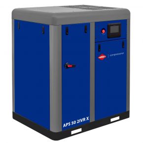 Screw compressor APS 50 2-stage IVR X 10 bar 50 hp/37 kW 1890-5900 l/min