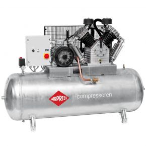 Compressor G 2000-500 SD Pro 11 bar 15 hp/11 kW 1395 l/min 500 l galvanized star delta switch