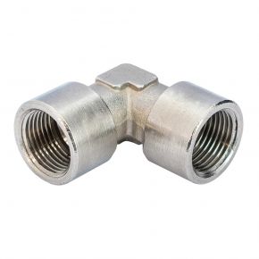 Elbow coupling 3/8" x 3/8" female 90 degrees