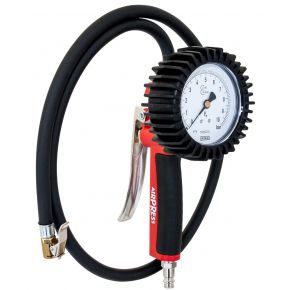 Calibrated tire inflator CEE N 86/217 with 1 m hose