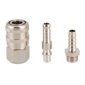 Air hose tail 8 mm 1/4" Quick coupling 1/4" type Orion and Plugin nipple 8 mm type Orion