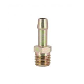 Air hose tail 10 mm x 1/4" male