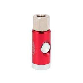 Safetycoupling quick release type Orion 1/4" female with push button