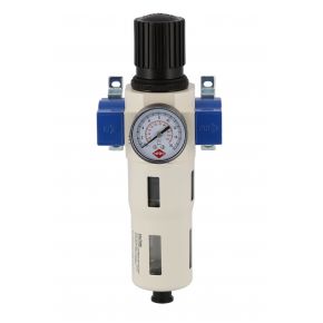 Oil-/Water seperator and pressure reducing valve 1/4" 15 bar