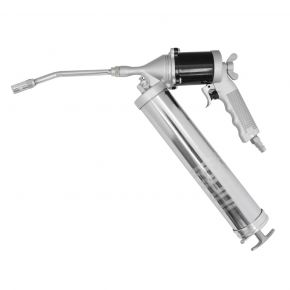Grease gun with rotating head 360 degrees