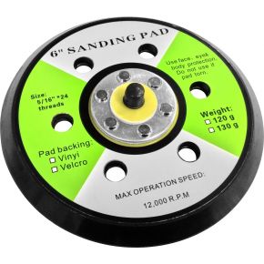 Sanding disc 150 mm 6 holes
