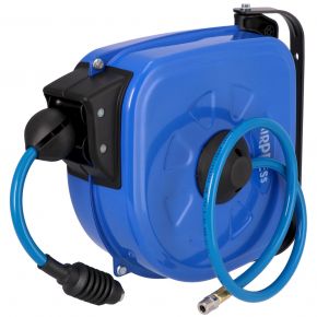 Air hose wall reel 13 bar 12 m 3/8" 13.5 x 9.5 mm PU